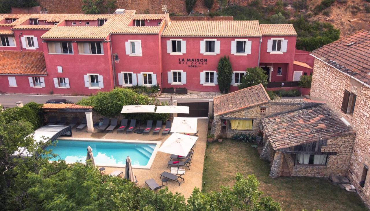 라 메종 데 오크르 호텔 Roussillon en Isere 외부 사진